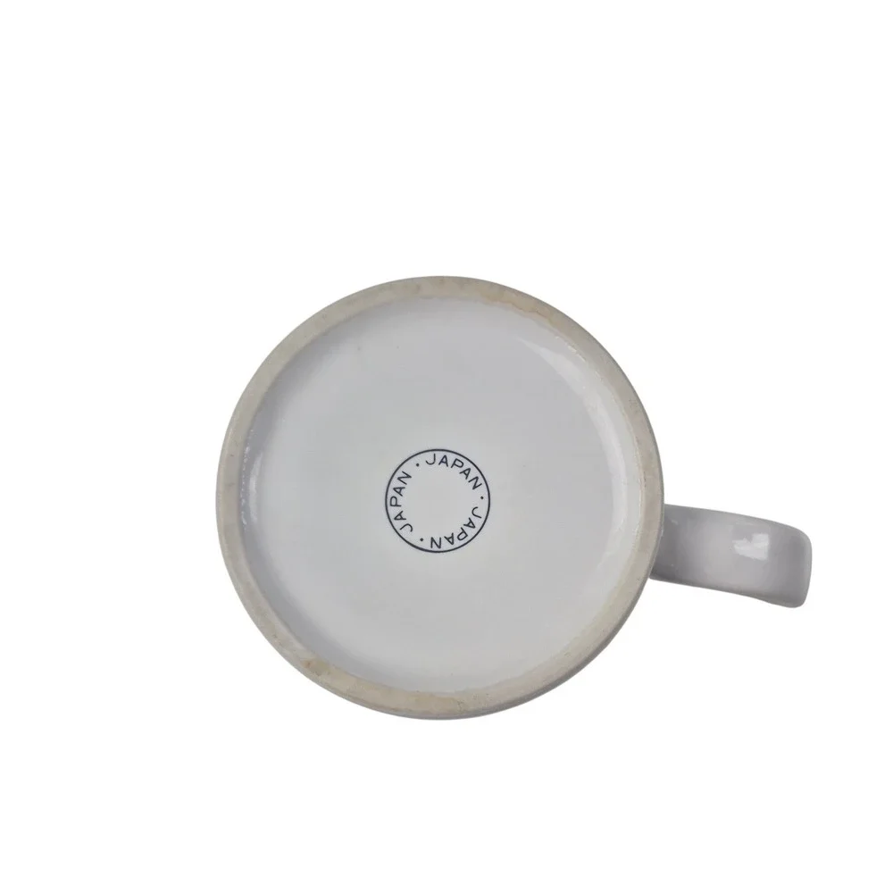 Vintage Japan Pink Heart‎ Coffee Mug White Ceramic Valentine Retro Tea Cup